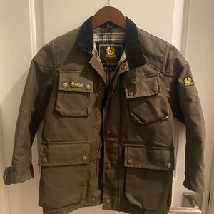 Belstaff Boys olive green Jacket